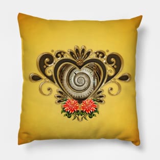 Wonderful steampunk heart. Pillow