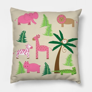 Abigail's Safari Group Lispe Pillow