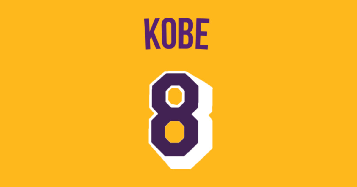 Kobe Bryant #39 KOBE quot Nickname Jersey Los Angeles Lakers Nba