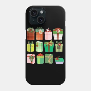 Merry Christmas Loot Of Gift Boxes Phone Case