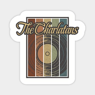 The Charlatans Vynil Silhouette Magnet