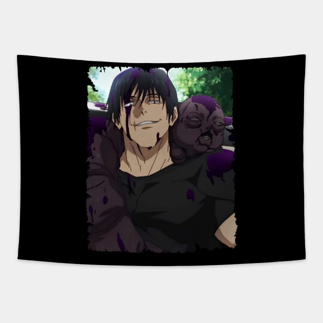 TOJI FUSHIGURO MERCH VTG Tapestry by rackoto