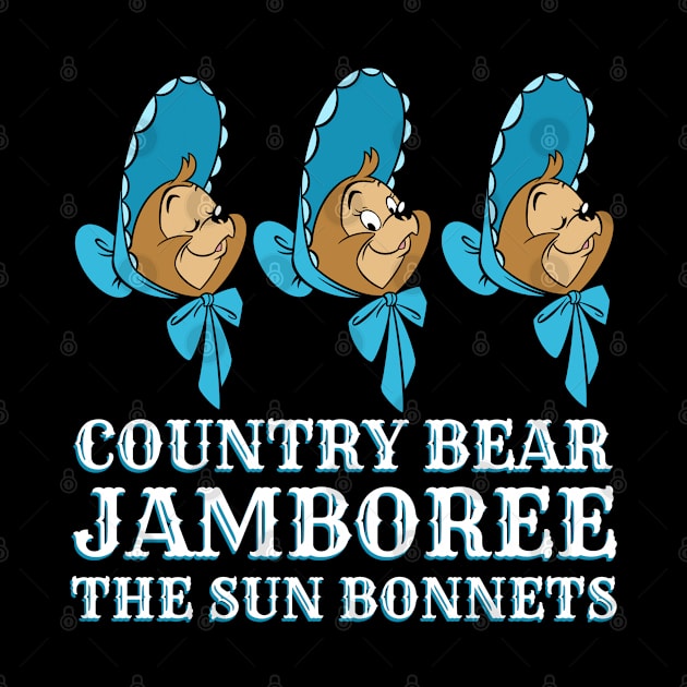Country bear jamboree The Sun Bonnets triplets bears by EnglishGent