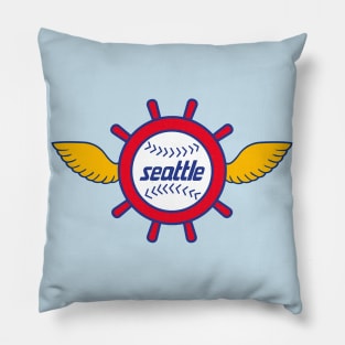 Defunct Seattle Pilots Baseball Pillow