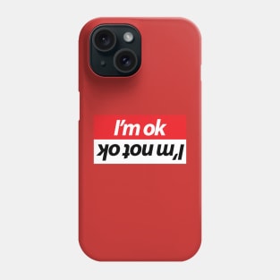 I'm ok funny design for car guys Phone Case