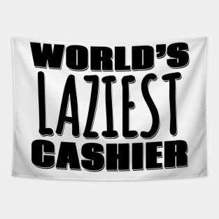 World's Laziest Cashier Tapestry