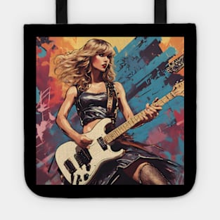 Taylor Swift vintage dnd style art Tote