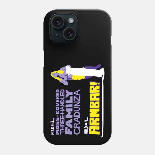 ARMBAR! Phone Case by Mouthpiece Studios