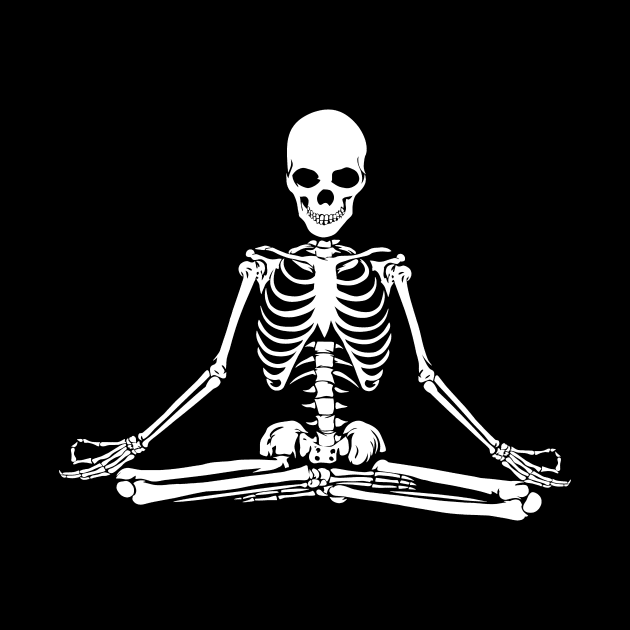 Meditating Skeleton by MasutaroOracle