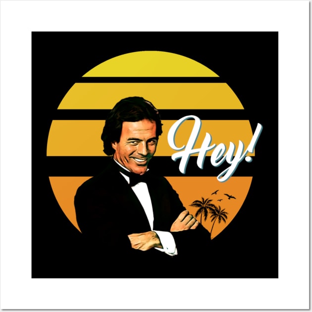 Day Gift for Special Julio Iglesias Retro Wave Poster for Sale by  Misskaileequigl