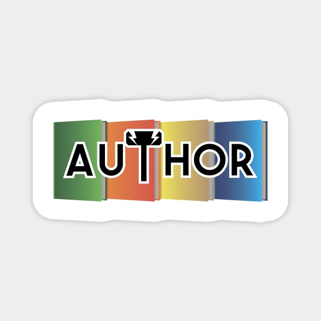 Author and Thor Pun Magnet by NorseTech