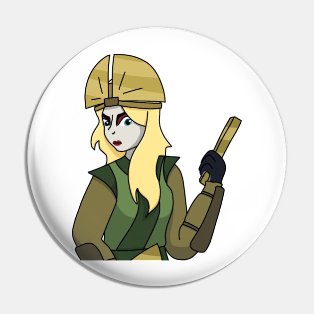 Rachel as Kyoshi Pin by ceolsonart