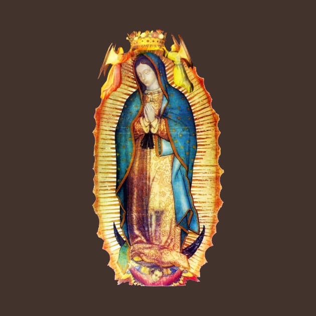 Our Lady of Guadalupe Crowned by Angels by hispanicworld