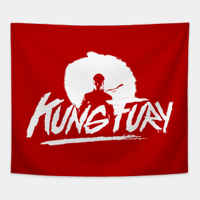Kung Fu Master Tapestries Teepublic
