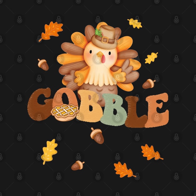 Gobble Gobble Gobble Text by i am Cuta