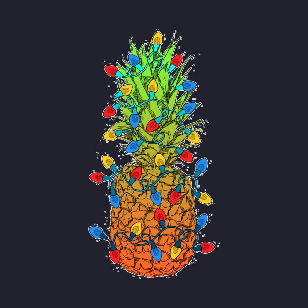 Pineapple Christmas by Topotopo