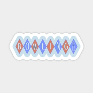 Bowling Retro 2 Magnet