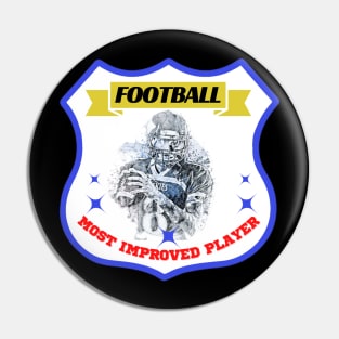 most improved player football Pin