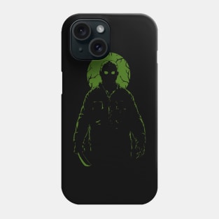 Jason Voorhees silhouette Fan Art Phone Case