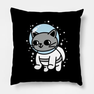 Cat Astronaut Pillow
