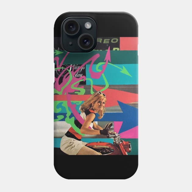 Play The Very Lively, acrylic on album cover Phone Case by Octo30