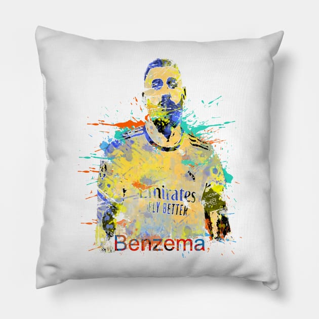 BENZEMA Pillow by Randa Hidayah