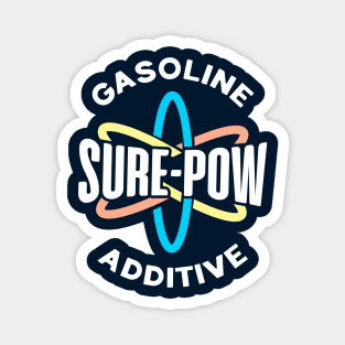 Sure-Pow Gasoline Additive (Logo Only - Dark Blue) Magnet