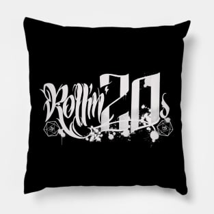 Dungeons, Dice and Dragons - Rollin’ 20s Pillow