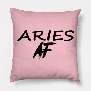 ARIES AF BLACK Pillow