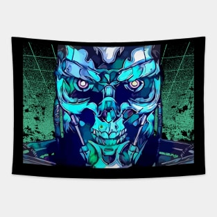 Retro Robot Tapestry