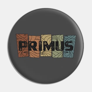 Primus Retro Pattern Pin