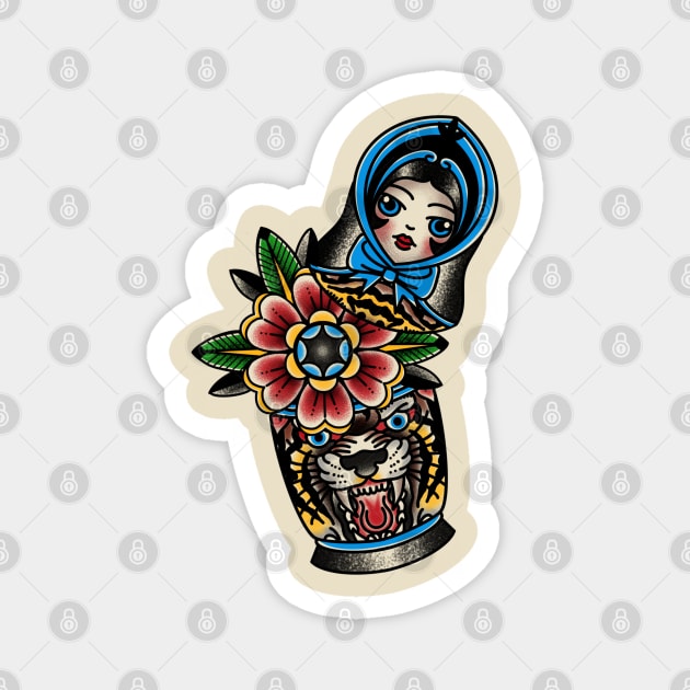 Matryoshka Magnet by Jahaziel Sandoval