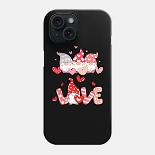 Valentine Gnomes With Hearts Valentine_s Day Gnomes Lover Phone Case