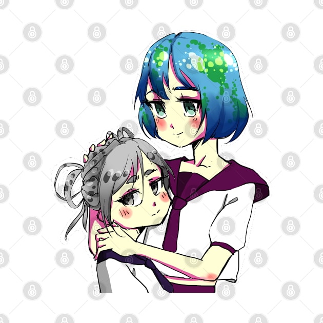 Earth-chan by DäyteGroshi