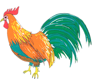 The Rooster Magnet