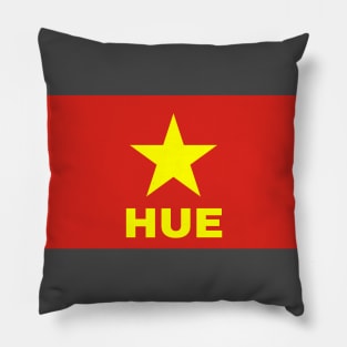 Hue City in Vietnamese Flag Pillow