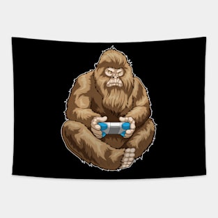 Bigfoot Halloween Gamer Tapestry