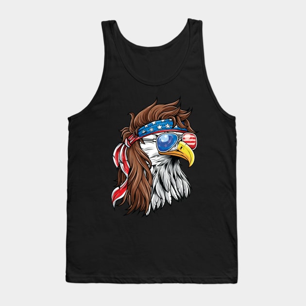 Merica Eagle Mullet 4th Of July Men Women American Flag USA Tank Top Merica Eagle Mullet 4th Of July Men Women American Flag USA Tank Top