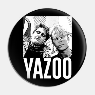 Yazoo / Retro 80s Fan Design Pin