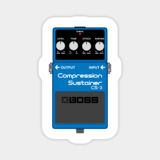 Boss CS-3 Compression Sustainer Guitar Effect Pedal Magnet