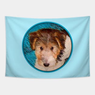 Wire Fox Terrier Puppy Tapestry