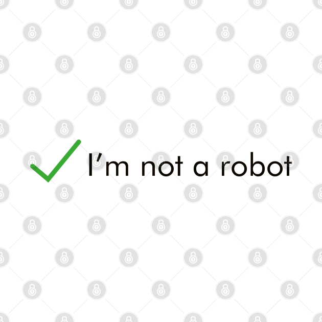 I'm not a robot - Recaptcha - Mug | TeePublic