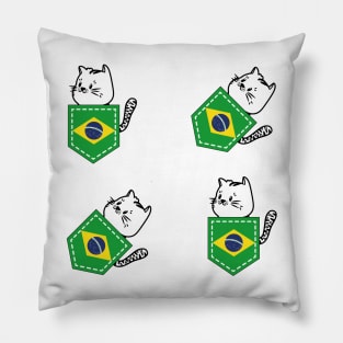 Patriotic Pocket Pussy - Cat Lover -  Brazilian Patriot Pillow