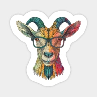 Glorious Goat: The Wise Wanderer Magnet