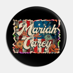 Mariah Proud To Be Personalized Name Birthday 70s Pin