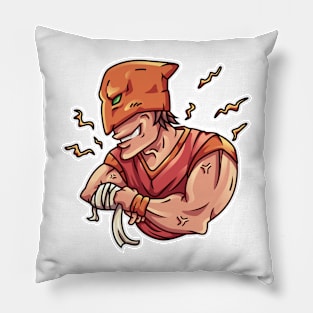 Mysterious Fighter Pillow