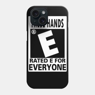 E for everyone White Phone Case