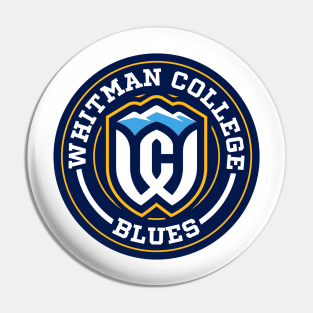 Blues - Whitman College Circle Pin