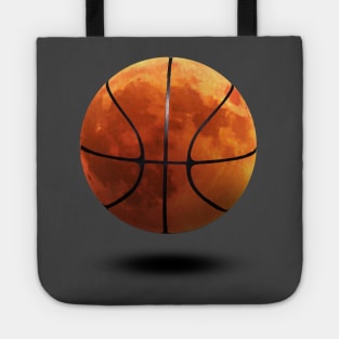 Basketball and the Moon Tote