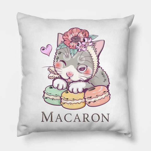 Macaron Pillow by HobbyAndArt